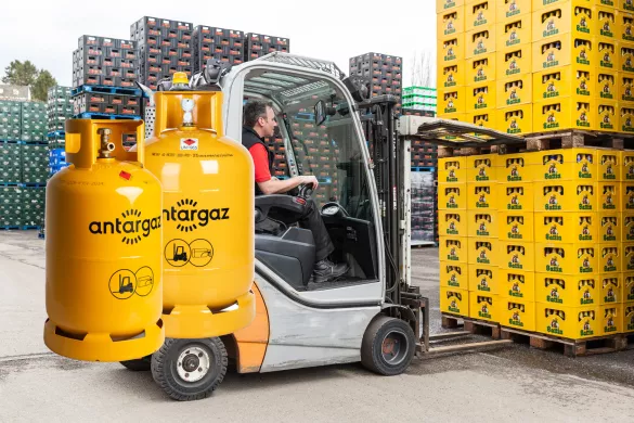 Bouteilles de gaz propane pour chariot